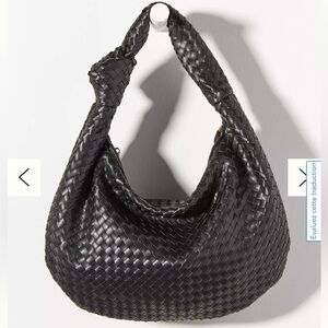 NWOT Anthropologie Melie Bianco Large Satchel